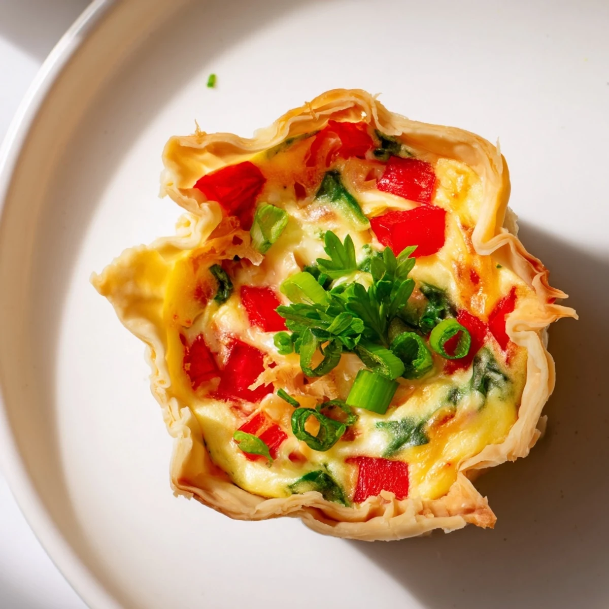 Easy Festive Mini Quiche