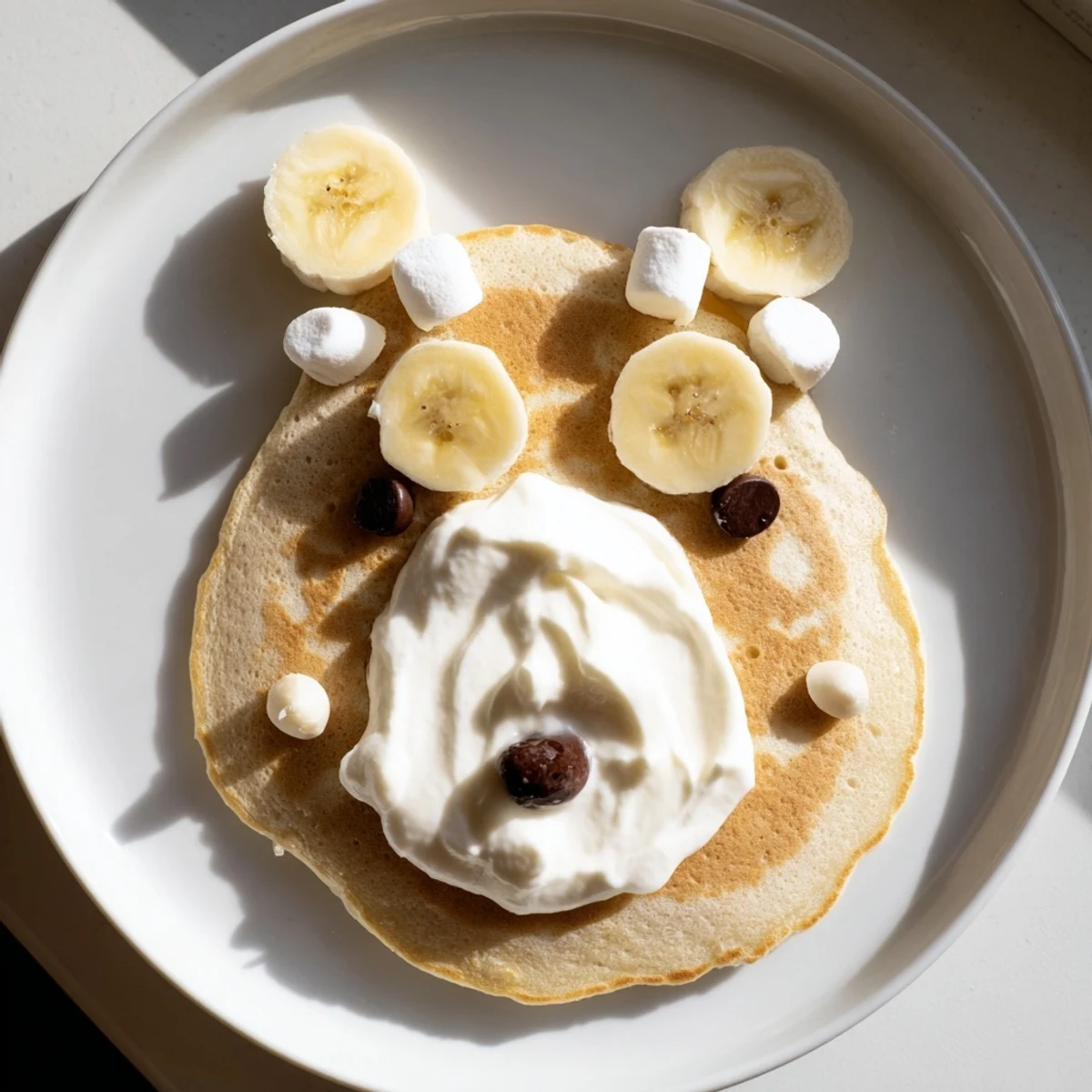 Polar Bear Pancake Stack