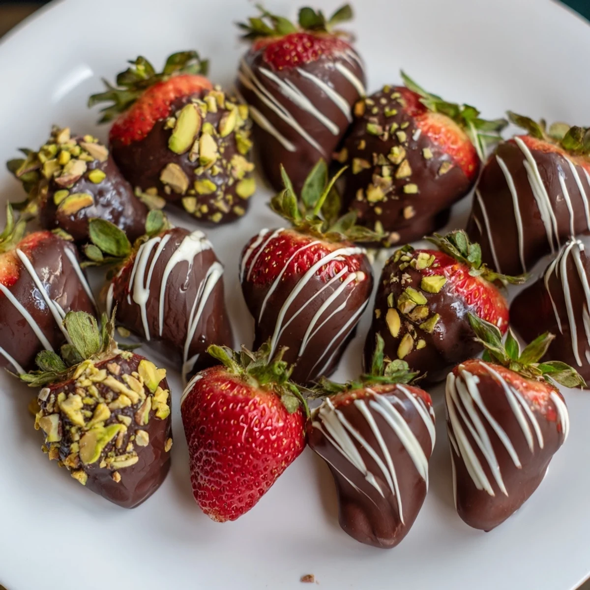 Vibrant image of perfect Dark Chocolate Covered Strawberry Dips, ready to be enjoyed with their rich flavors.