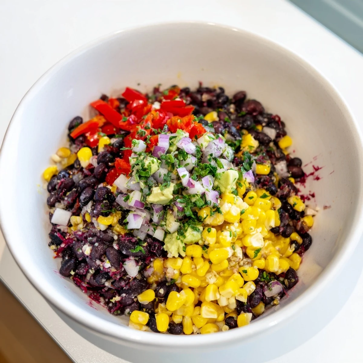 Southwestern Black Bean Corn Salad