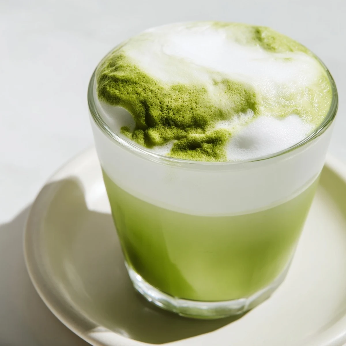 Refreshing matcha latte recipe: a vibrant, creamy beverage perfect for a quick afternoon treat.