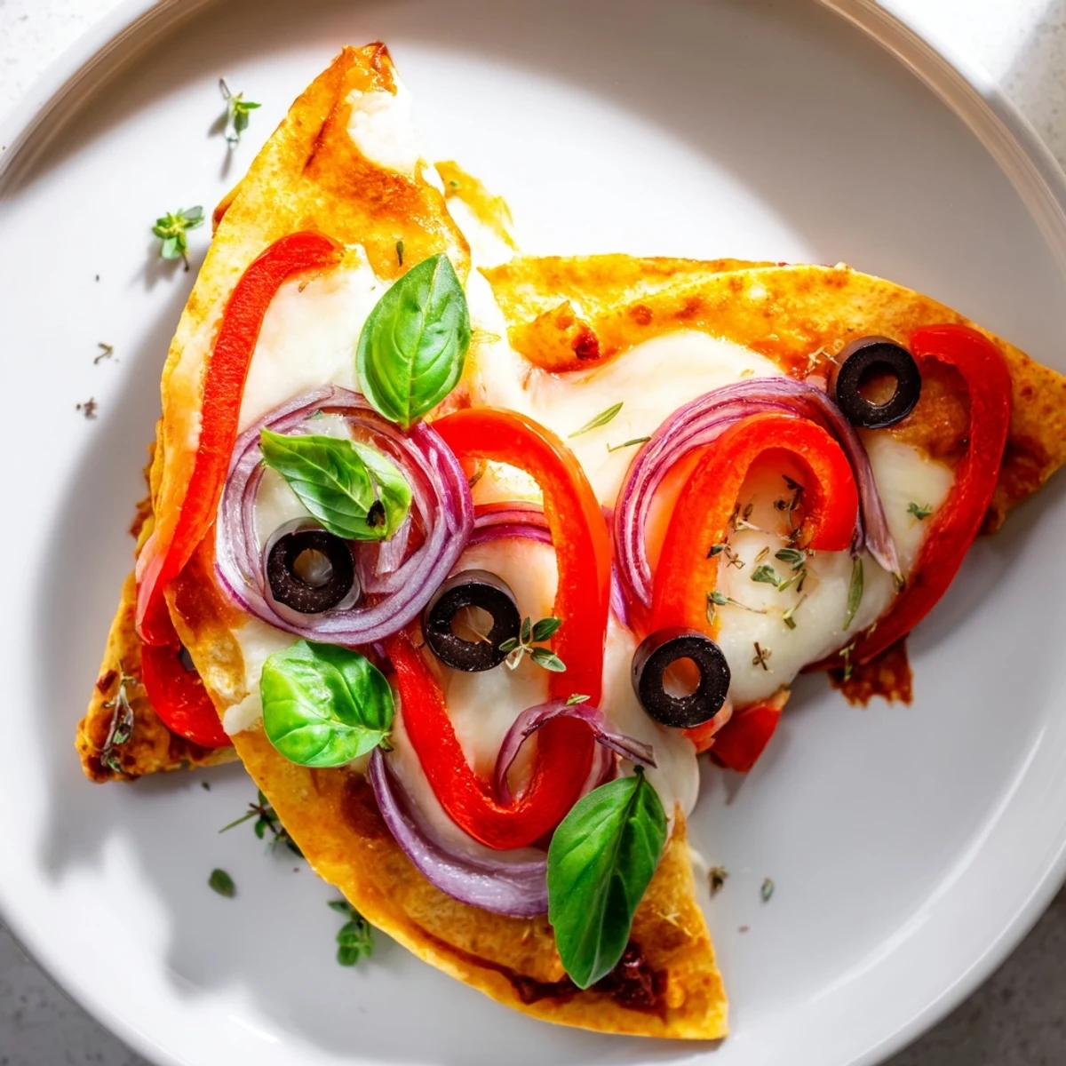 Tortilla Pizza Wrap Crispy