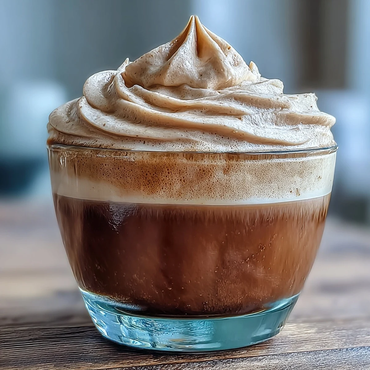 A cozy roasted green tea drink, served hot with a minimalist Japanese aesthetic.