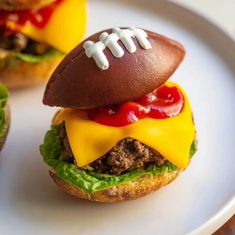 American Football Oval Burgers
