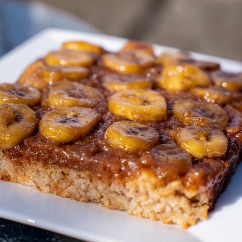 Banana Bread Caramel Topping