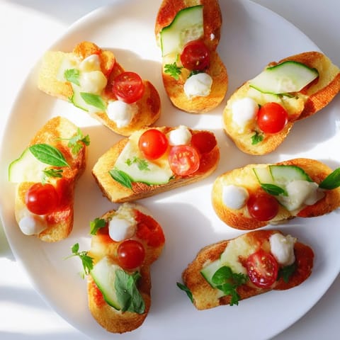 Crisp golden elf shoe-shaped toast bites, ideal for a holiday brunch spread, ready for toppings.