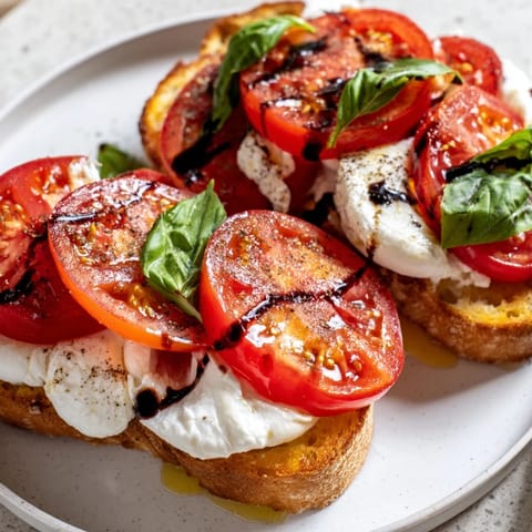 Tomato Burrata Toast
