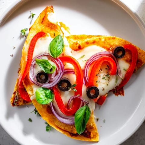 Tortilla Pizza Wrap Crispy