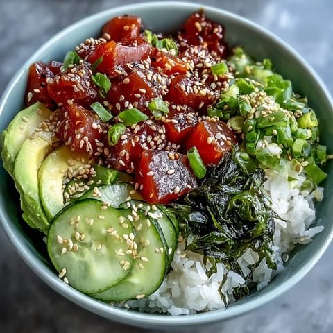 Spicy Tuna Poke Bowl