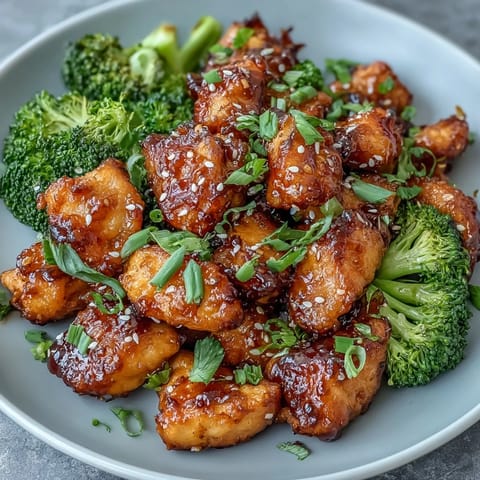 Honey Garlic Chicken Bites