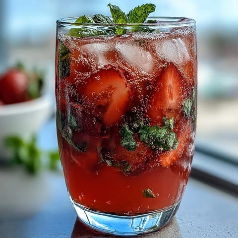 Watermelon Lime Sparkling Punch