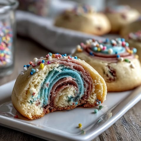 CRK-Inspired Pastel Swirl Cookies
