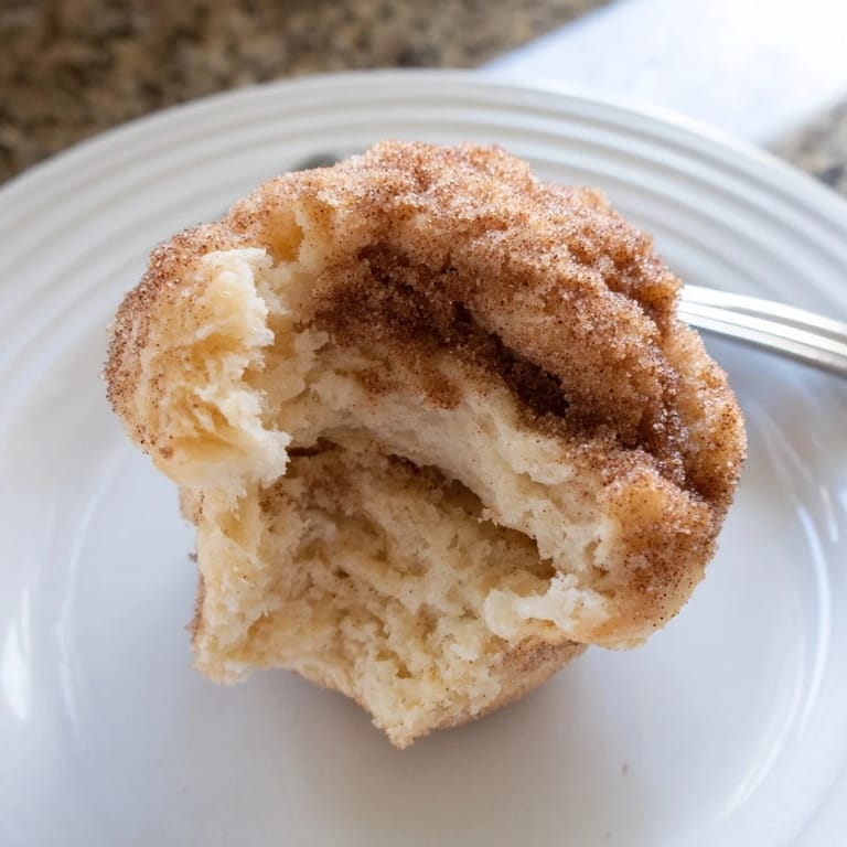Golden, fluffy Churro Muffin Scone Bites topped with a sweet cinnamon sugar coating.