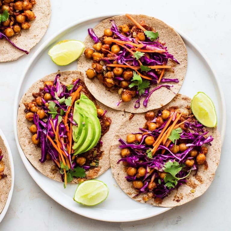 Close-up of a delicious and satisfying BBQ Chickpea & Slaw holiday wrap, perfect for plant-based eating.