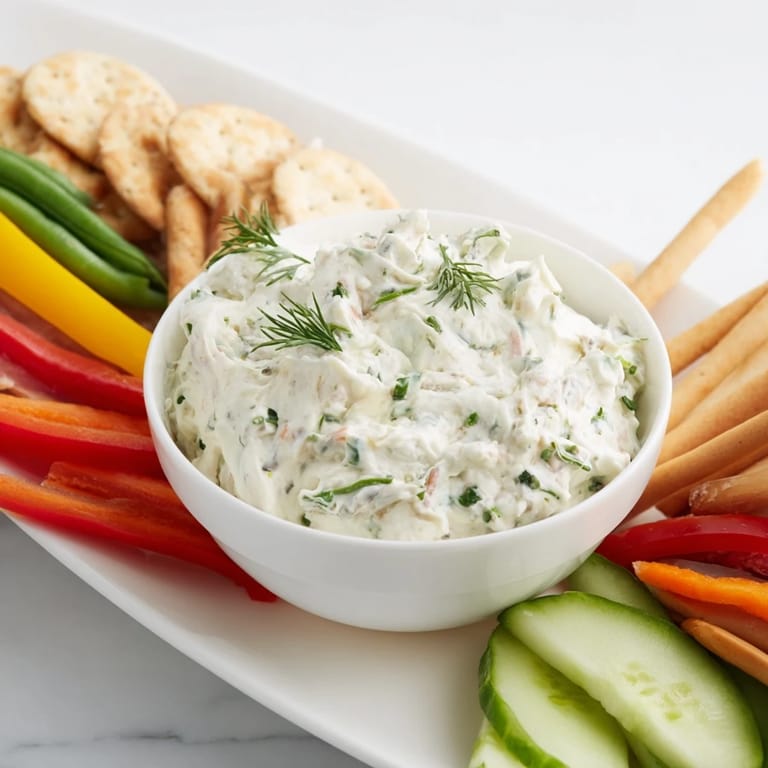 Arrange fresh vegetables and crackers to create the whimsical Reindeer Antler Spread appetizer.