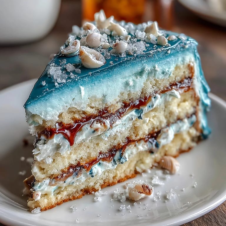 Celebrate with a stunning ocean-inspired layer cake featuring moist vanilla sponge and a gradient blue buttercream for Pisces birthdays.