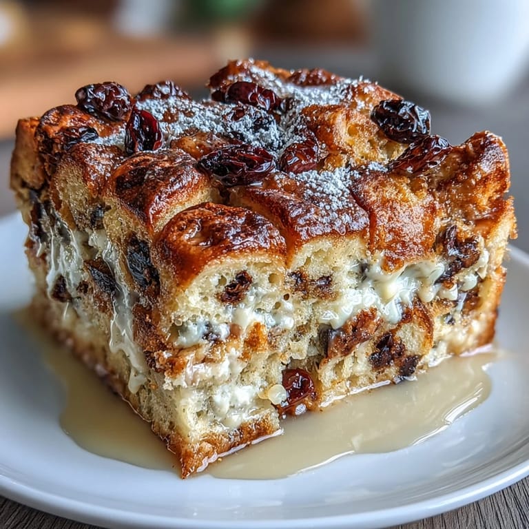 Warm, oven-baked blueberry pancake casserole topped with a sprinkle of sugar, perfect for a cozy weekend brunch.  